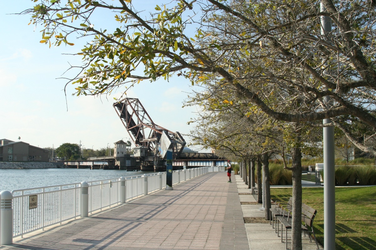 Tampa Riverwalk, Downtown Tampa